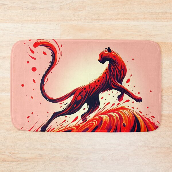 Item preview, Inky Lava Cheetah, Ai Generated Art  designed and sold by ACC .