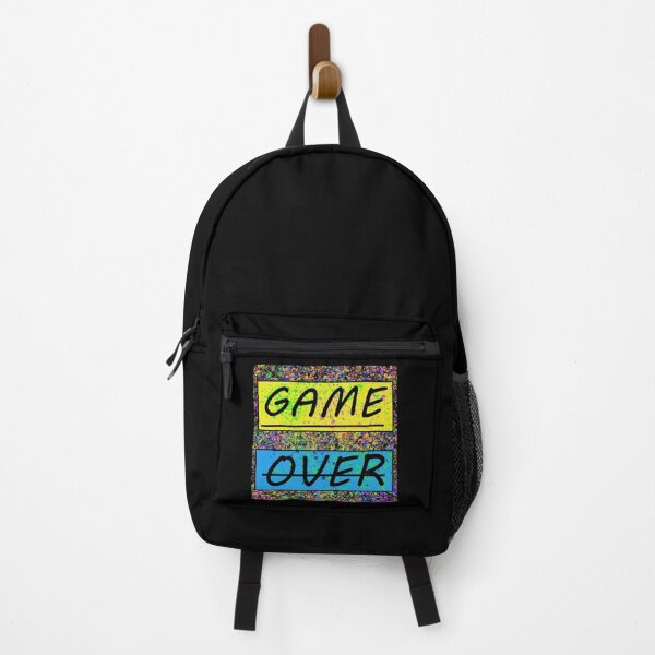 Item preview, Game Over with colored pattern designed and sold by Sky-99.