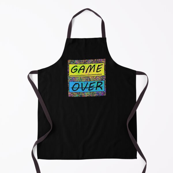 Item preview, Game Over with colored pattern designed and sold by Sky-99.