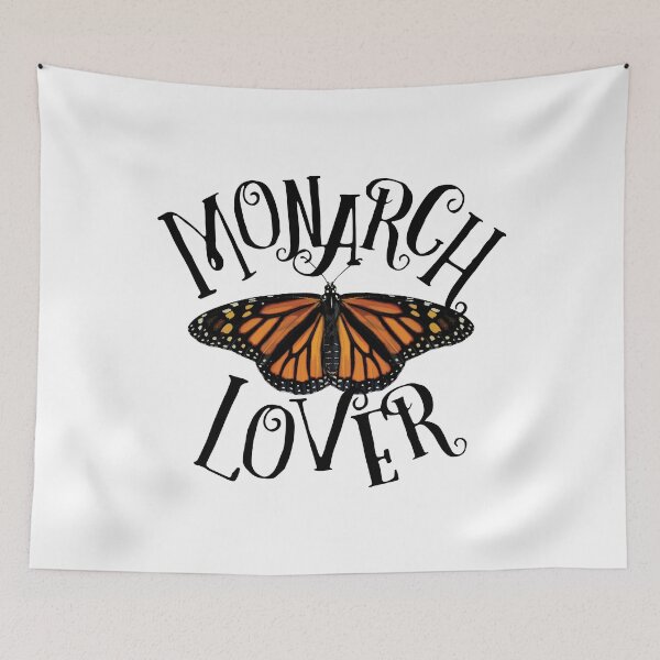 Item preview, Monarch Butterfly Lover Wordmark designed and sold by Carleah Unique.