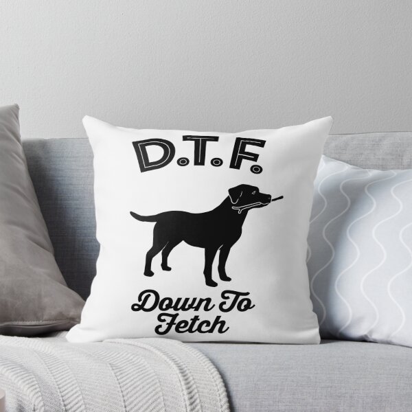 Item preview, DTF Down to Fetch Funny Labrador Retriever Edition T-shirt designed and sold by sphericalearth.
