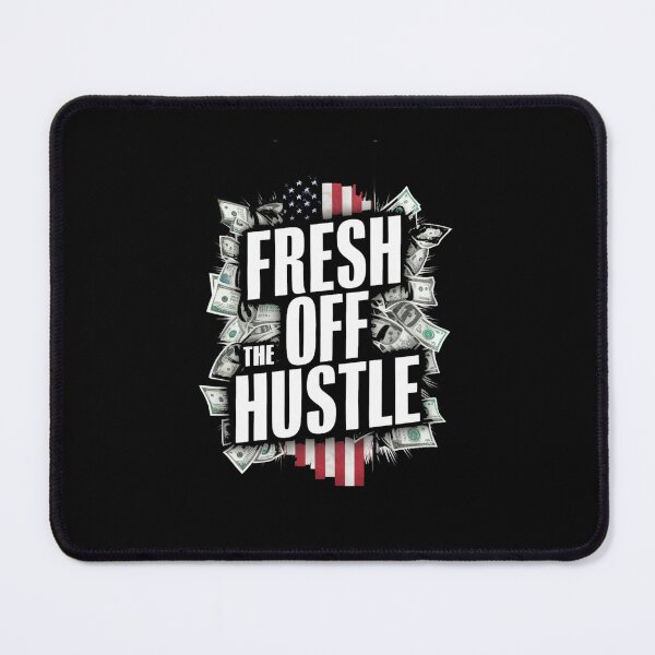 Item preview, Fresh Off The Hustle - Cash Slang, American Flag, Money Shirt designed and sold by HOMEDESIGNPRINT.