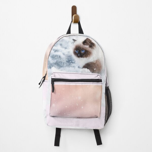 Item preview, Ragdoll mitted cat, winter, snow, artistic photography, beautiful - Photography and Edition designed and sold by MrGreenDragon.