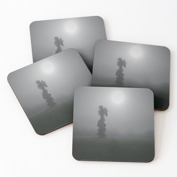 Item preview, Misty Day in the Woods | Creepy Forest Dreamscape designed and sold by LiminalLane.