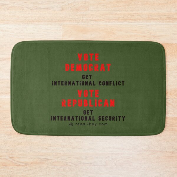 Item preview, Vote Democrat - Get International Conflict designed and sold by AlienAlmanac.