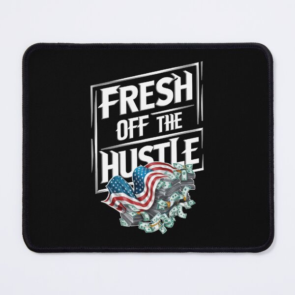 Item preview, Fresh Off The Hustle - Cash Slang, American Flag, Money Shirt designed and sold by HOMEDESIGNPRINT.