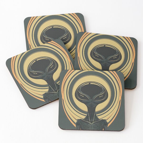 Item preview, Golden Ringed Alien designed and sold by dcrc.