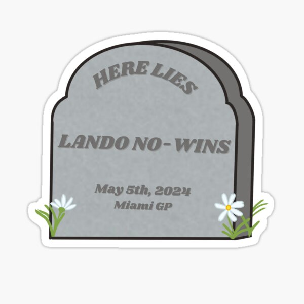 Aperçu de l'œuvre Ici repose Lando sans victoire créée et vendue par Jenna Bingham.