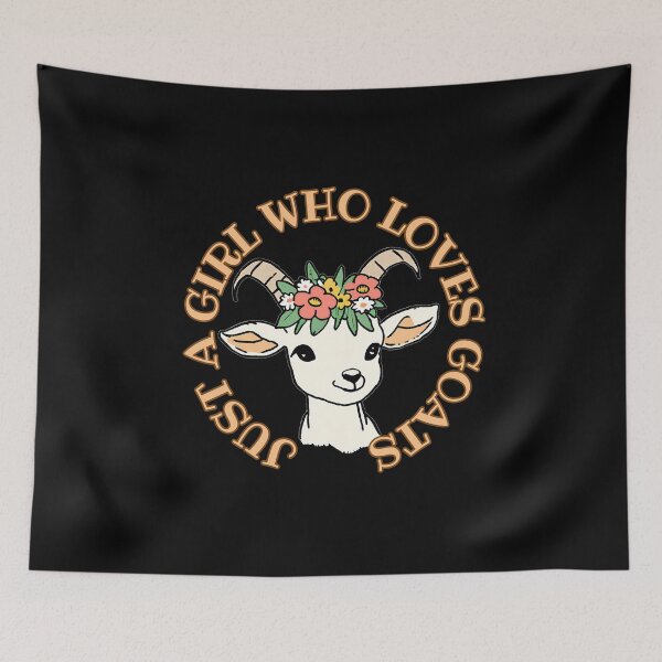 Item preview, Flower Crowned Goat: A Boho Beauty with a Heart for Nature designed and sold by Amazing-Kortez.