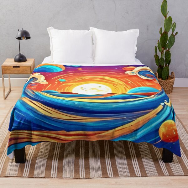 Item preview, Sky Waves: Celestial Cartoons designed and sold by Health And Fitness Posts e-Store.