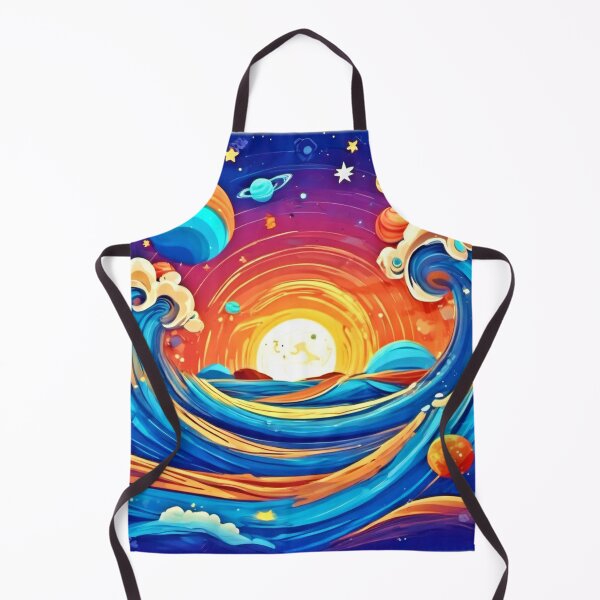 Item preview, Sky Waves: Celestial Cartoons designed and sold by Health And Fitness Posts e-Store.