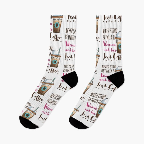 Item preview, Never Stand Between a Woman and Her Iced Coffee designed and sold by jaygo.