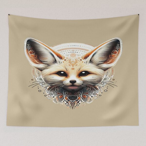 Item preview, Big Ears: Fennec Fox designed and sold by Furbulous Faces.