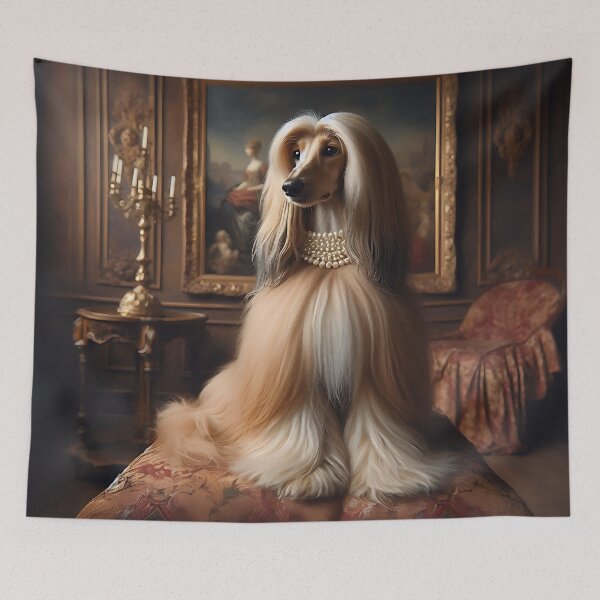 Item preview, an elegant dog in a noble room designed and sold by bernhagen.