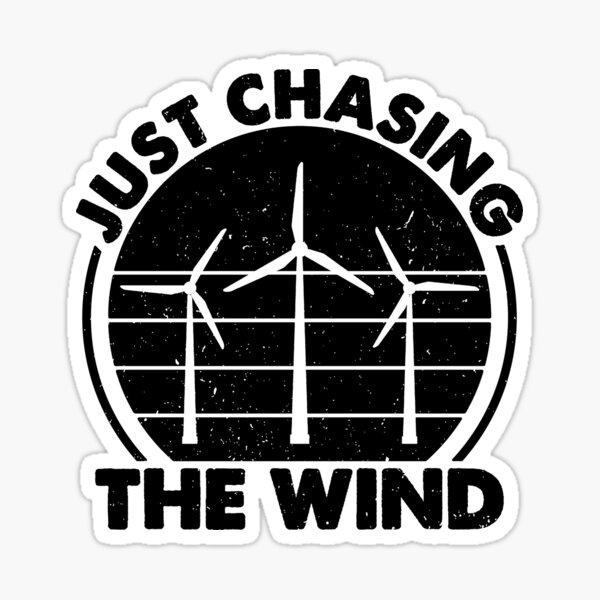 Item preview, Just Chasing The Green Energy Turbine Technician designed and sold by tshirtconcepts.