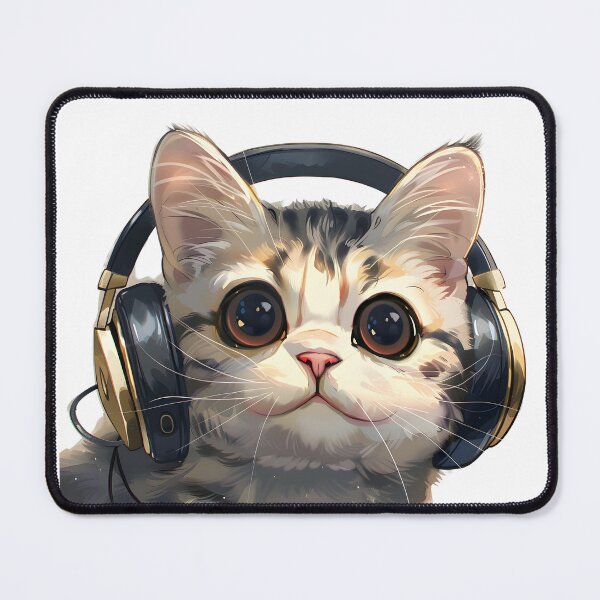 Artikelvorschau, Lustiger Katzen-DJ, Katze, Musik-Katzenliebhaber, nette Katze entworfen und verkauft von CreativeArts-S.