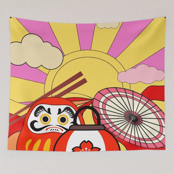 Item preview, Japanese chopstick,daruma,umbrella and lantern designed and sold by MerryCrown.