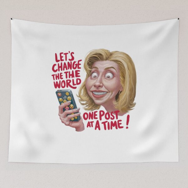 Item preview, Let's Change The World One Post At A Time designed and sold by Flirt-Teez.