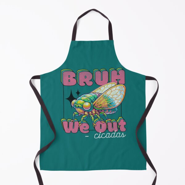 Item preview, Cicada Bruh We Out Cicadas Retro Groovy designed and sold by RR-Arts.