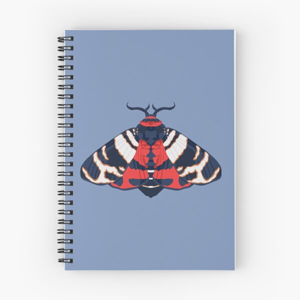 Item preview, Hebe Tiger Moth (Blue) designed and sold by okaymoose.