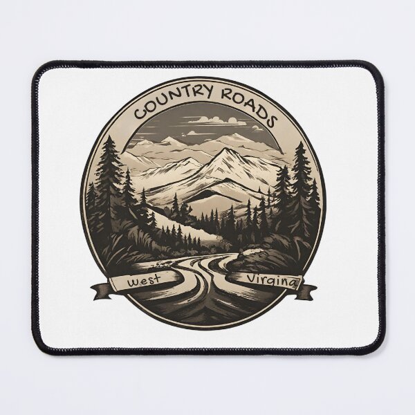 Item preview, Country Roads, West Virgina designed and sold by FitEnvy.
