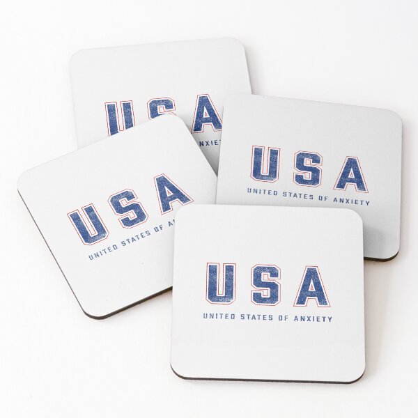 Item preview, US of A: United States of Anxiety designed and sold by Lune Noire Designs.