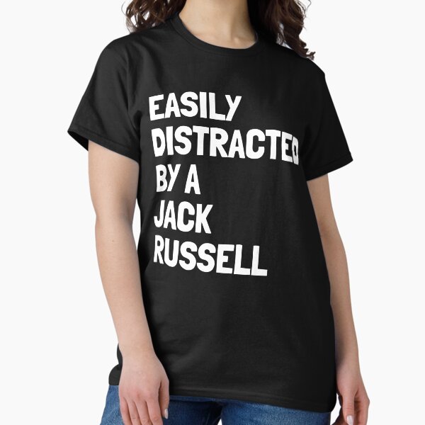 Item preview, Easily Distracted By Jack Russell Terrier Funny Gift  designed and sold by Guarddogdrive.