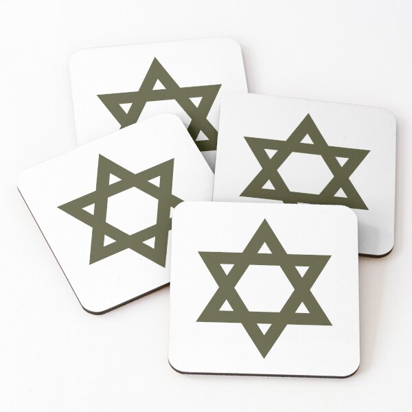 Item preview, Star of David Military Green designed and sold by lukassfr.