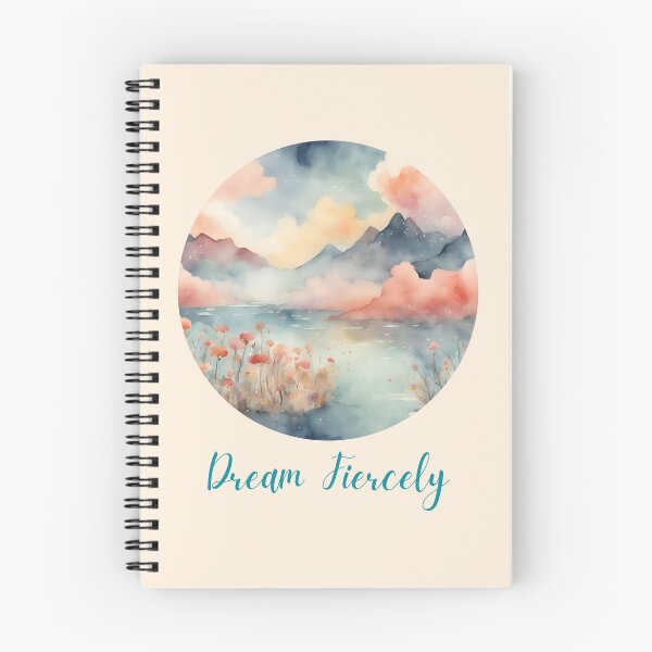 Item preview, Dream Fiercely Watercolor Illustration designed and sold by adriaquart.