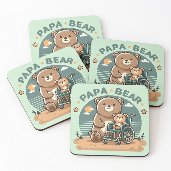 Item preview, Papa Bear - Disabled designed and sold by Vkinsify.