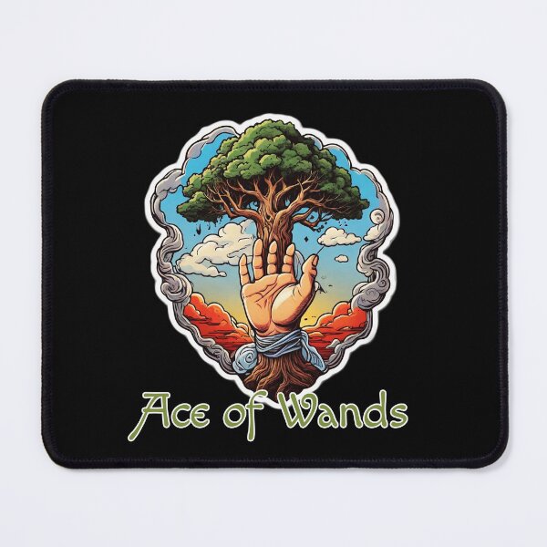 Item preview, Tarot Minor Arcana Ace of Wands Card - Creative Journey designed and sold by Pixel Waite.