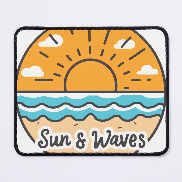 Item preview, Sun & Waves designed and sold by Positive_Space.