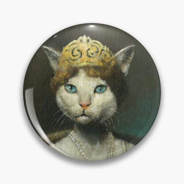 Item preview, Vintage Glamorous Lady Cat  designed and sold by mictomart.
