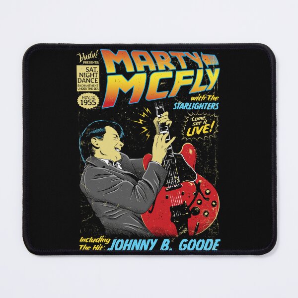 Item preview, Marty McFly Rocking Johnny B. Goode in Comic Style designed and sold by Vudu! ⚡ Studio.