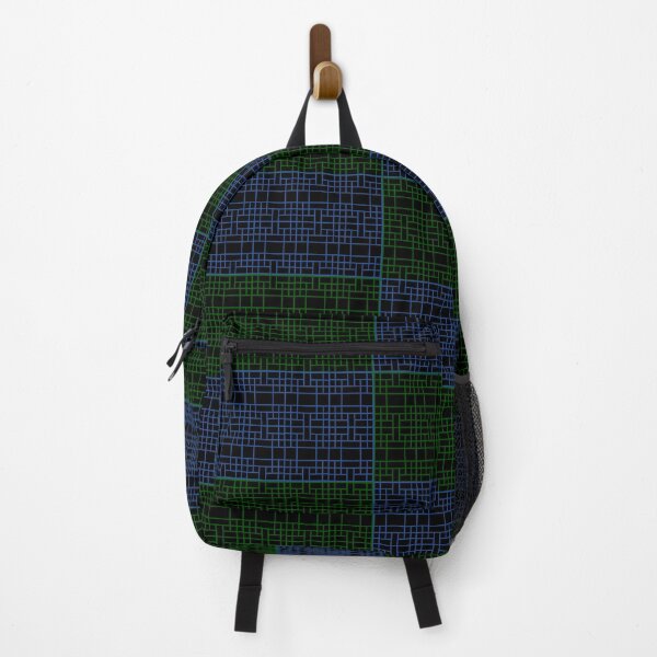 Item preview, Green& Blue East Asian patterns designed and sold by Eastspacebubble.