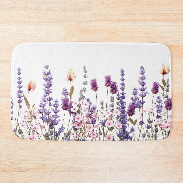 Item preview, Lavender and wildflowers in cottagecore boho style. designed and sold by CozyLightsStore.