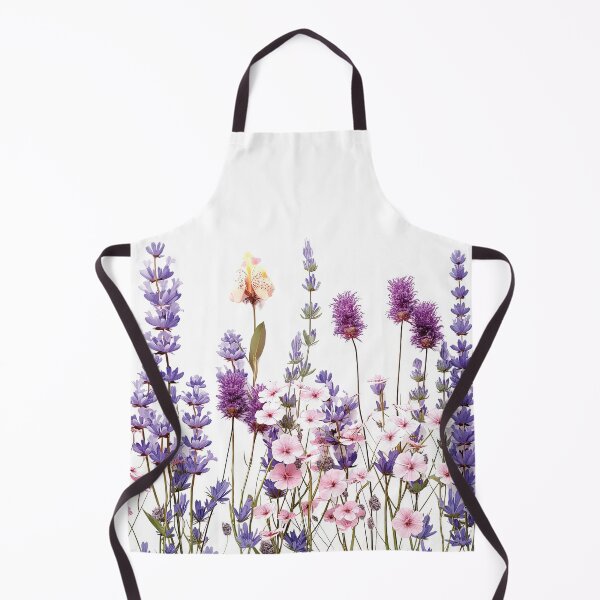Item preview, Lavender and wildflowers in cottagecore boho style. designed and sold by CozyLightsStore.
