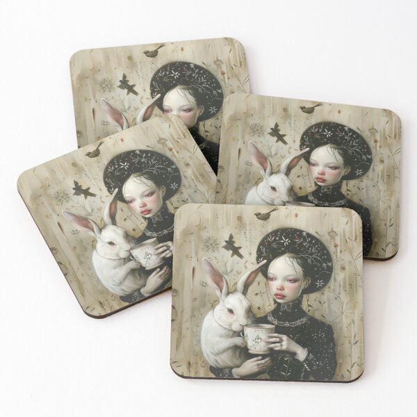 Item preview, A Some Bunny Needs Coffee designed and sold by ebrawne.