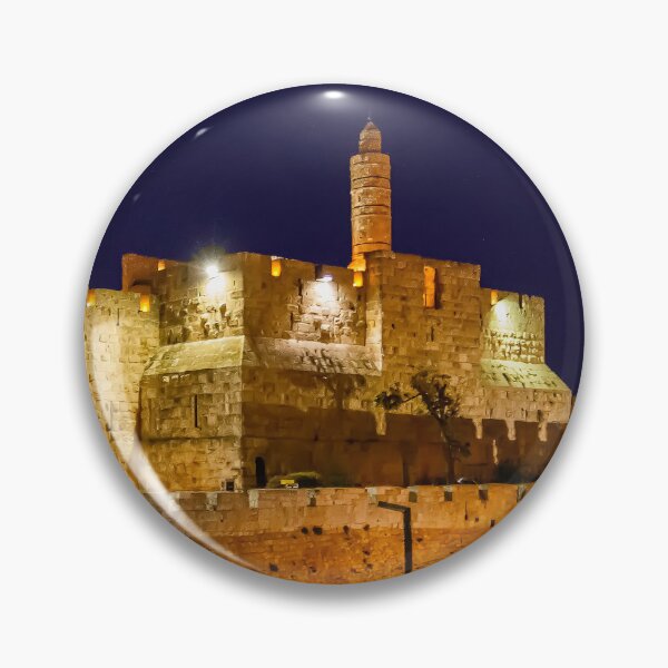 Item preview, Tower of David in Jerusalem, Israel at NIght designed and sold by Mitchell Grosky.