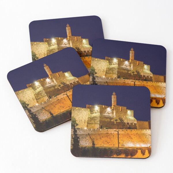 Item preview, Tower of David in Jerusalem, Israel at NIght designed and sold by Mitchell Grosky.