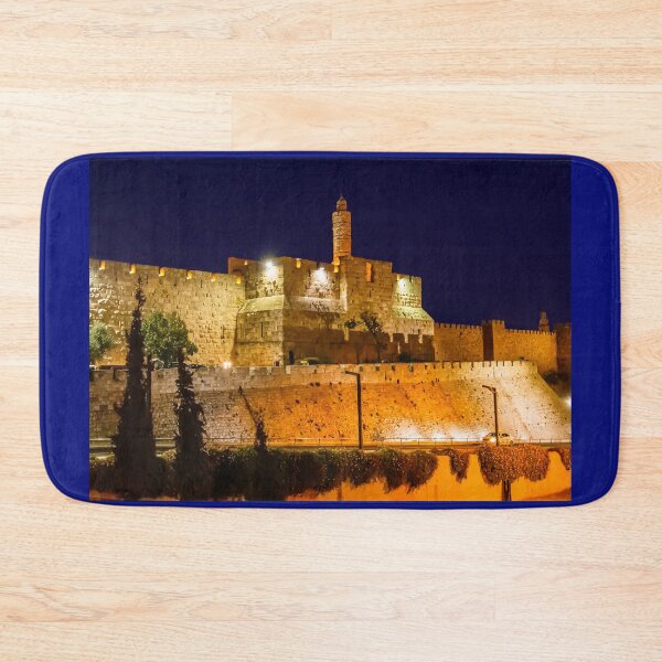 Item preview, Tower of David in Jerusalem, Israel at NIght designed and sold by Mitchell Grosky.