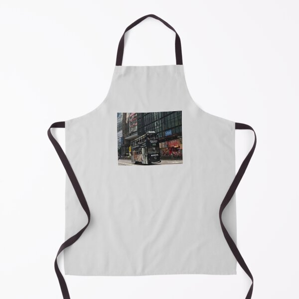Item preview, A black tram in Wan Chai, Hong Kong designed and sold by aiko-p.
