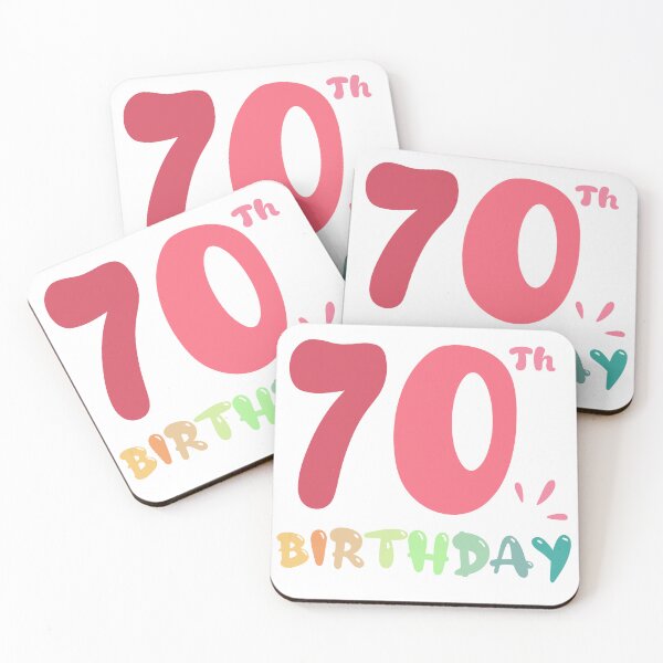 Item preview, Happy 70th Birthday designed and sold by SimpleP.