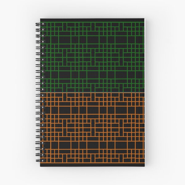 Item preview, Green& Orange East Asian patterns designed and sold by Eastspacebubble.