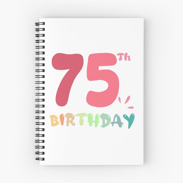Item preview, Happy 75th Birthday designed and sold by SimpleP.