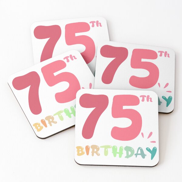 Item preview, Happy 75th Birthday designed and sold by SimpleP.