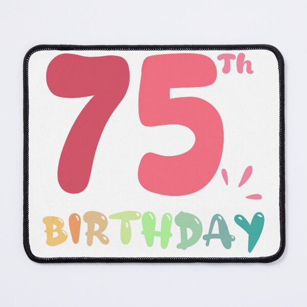 Item preview, Happy 75th Birthday designed and sold by SimpleP.
