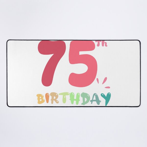 Item preview, Happy 75th Birthday designed and sold by SimpleP.