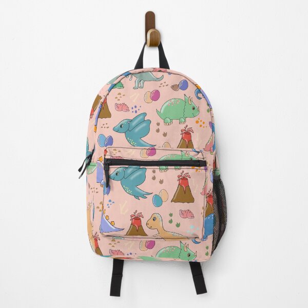Item preview, Lovely dinosaurs pink background designed and sold by Silviaclara.