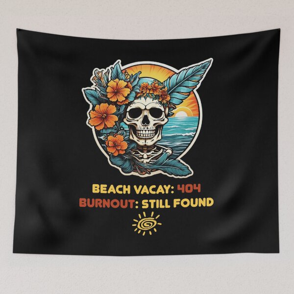 Item preview, HTTP 404 Error - Beach Vacay not Found designed and sold by Ridiculam Toga.